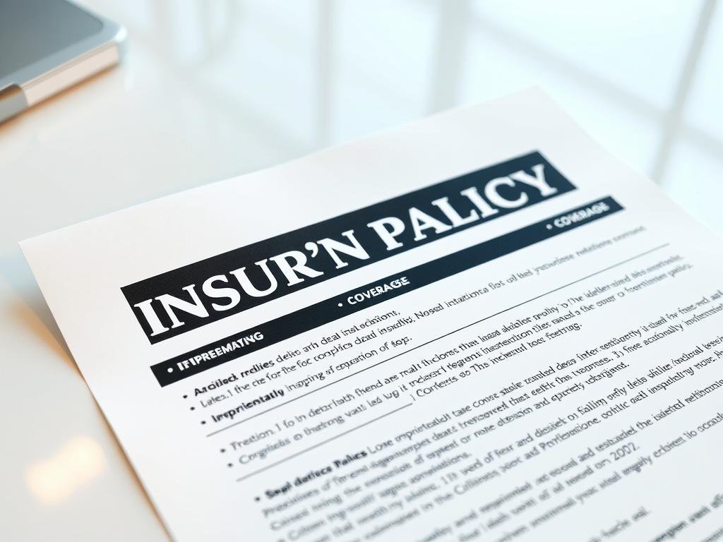 Accidental death insurance policy highlighting coverage details Accidental death insurance policy highlighting coverage details