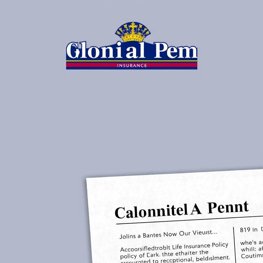 Colonial Penn logo and guaranteed acceptance policy Colonial Penn logo and guaranteed acceptance policy
