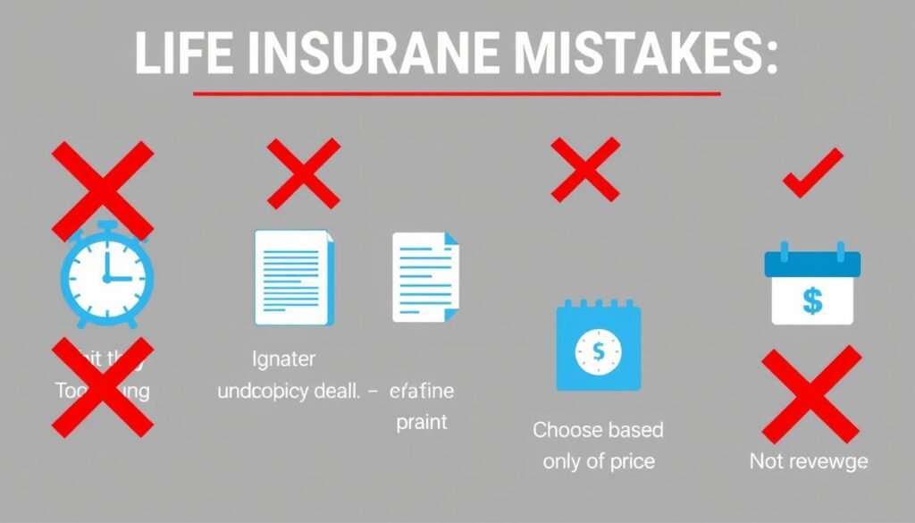 Common mistakes to avoid when purchasing life insurance for 30-39 year olds Common mistakes to avoid when purchasing life insurance for 30-39 year olds