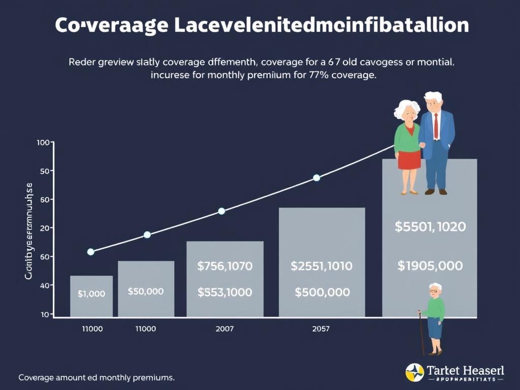 Coverage amount options for life insurance for seniors 70-79