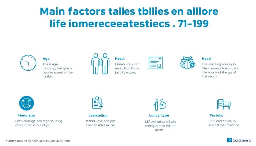 Factors affecting life insurance costs for people aged 50-59 Factors affecting life insurance costs for people aged 50-59