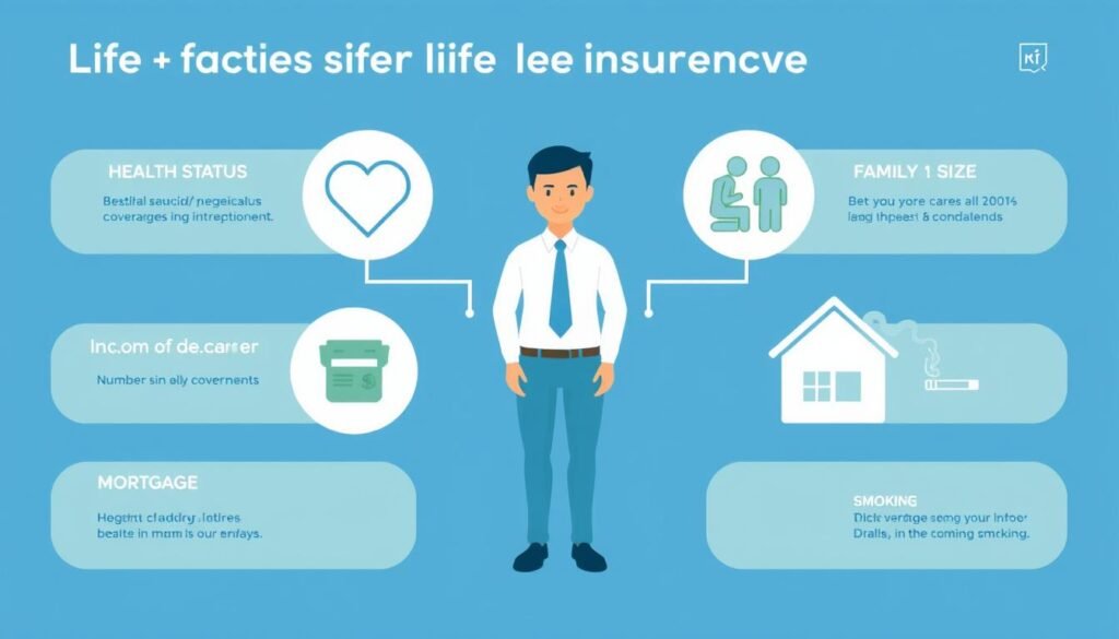 Factors affecting life insurance for 30-39 year olds including health, income and family size Factors affecting life insurance for 30-39 year olds including health, income and family size