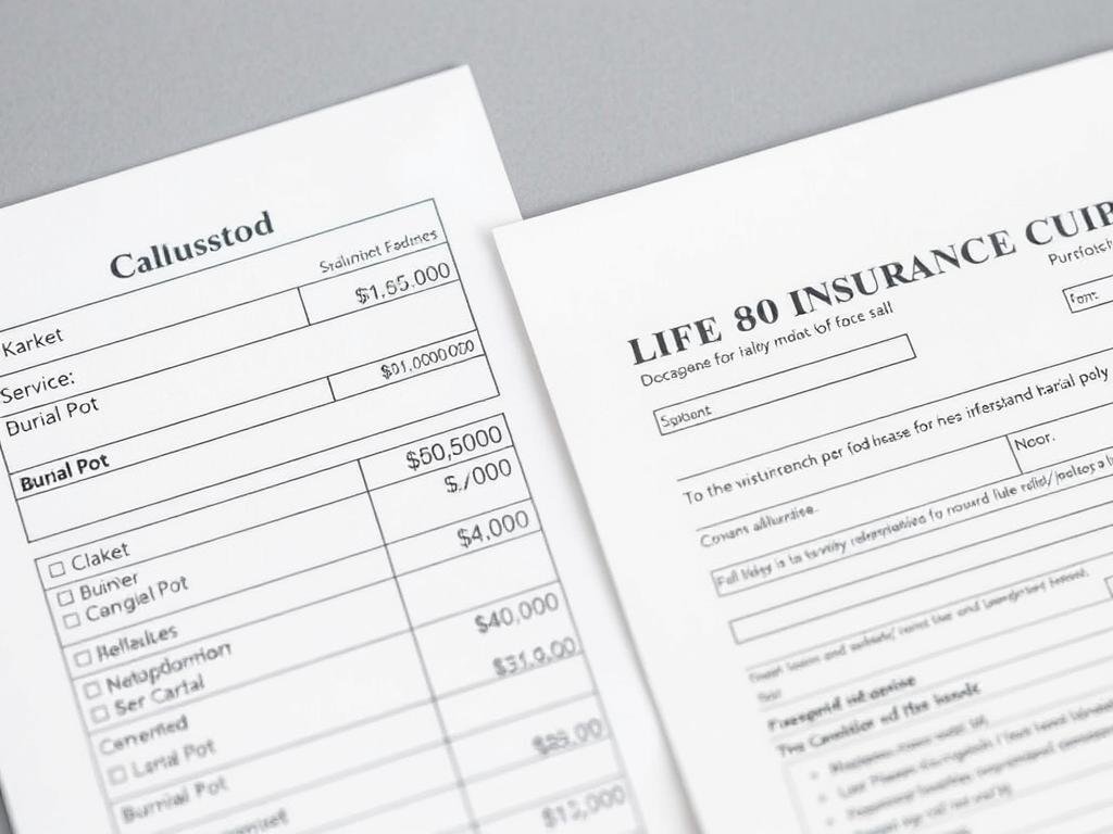 Funeral expense calculation sheet with life insurance policy Funeral expense calculation sheet with life insurance policy