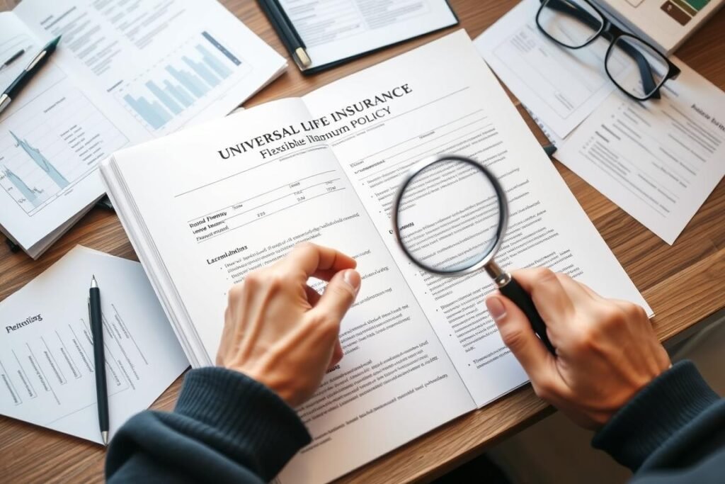 Universal life insurance policy with flexible premium options for seniors 70-79